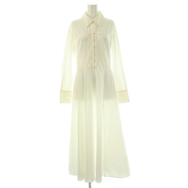 フレイアイディー FRAY I.D 25SS ビスチェコンビシャツワンピース 1 オフホワイト /D...