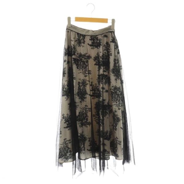 アメリヴィンテージ Ameri VINTAGE AVA DOT TULLE LAYERED SKIR...