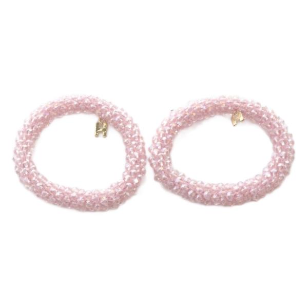 ザハニー THE HANY Bijoux ビジューゴム 2個セット ピンク /SR レディース