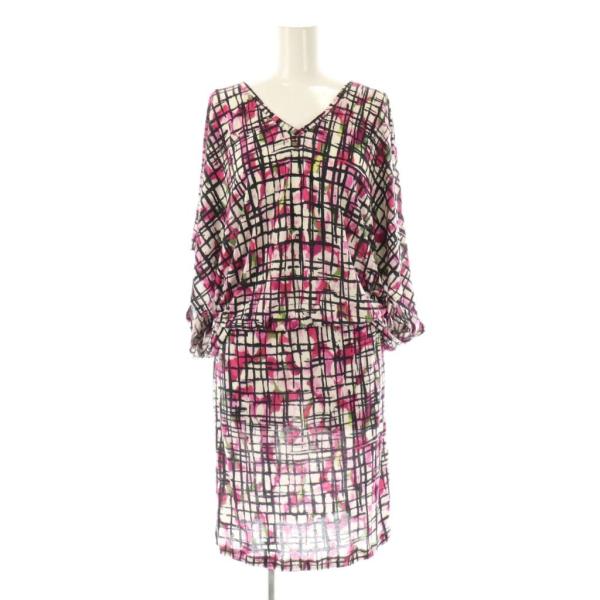 ポールスミス ブラック レーベル Paul Smith BLACK LABEL 総柄ワンピース M ...