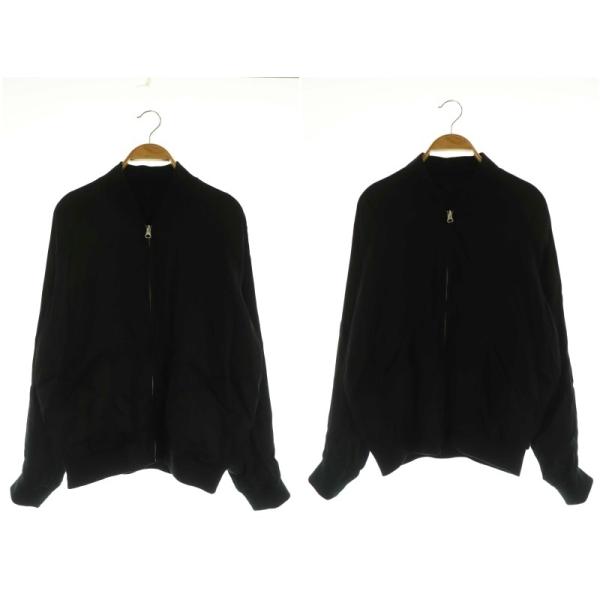 未使用品 セントオブ SCENTOF AP STUDIO New サテンブルゾン リバーシブル ジッ...