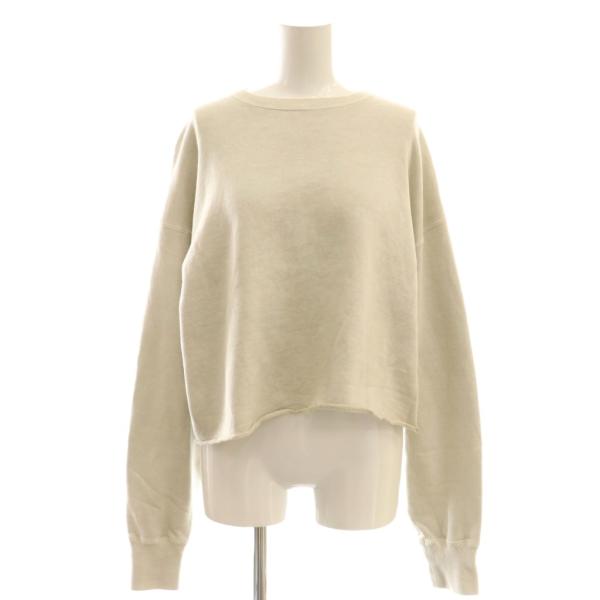 ウィムガゼット Whim Gazette 24AW ウォッシュ裏毛プルオーバー トレーナー ショート...