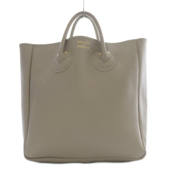 ヤングアンドオルセン YOUNG &amp; OLSEN エンボスレザー トートバッグ M ハンドバッグ ベ...