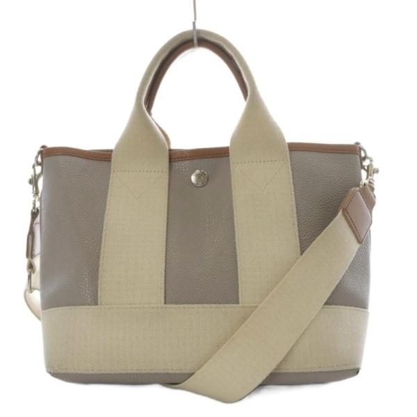ブレストプカピ Breath TOPKAPI レザーキャンバス トートバッグ 2WAYバッグ ショル...