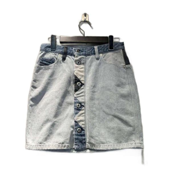 ディーゼル DIESEL デニムミニスカート コットン 26 青 ブルー ■FY レディース