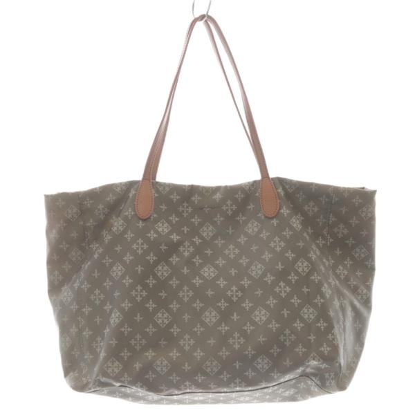 ラシット RUSSET 総柄  ナイロン トートバッグ ハンドバッグ ベージュ /SR レディース