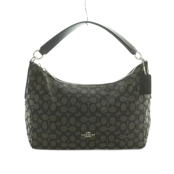 コーチ COACH シグネチャー ワンショルダーバッグ ハンドバッグ 黒 ブラック F54936 /...