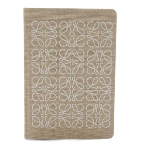 未使用品 ロエベ LOEWE アナグラム ノート メモ帳 ベージュ /AQ ■OS ■OH その他