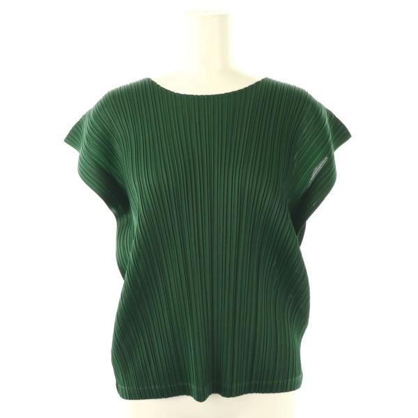 プリーツプリーズ PLEATS PLEASE イッセイミヤケ PP41JK132 ノースリーブカット...