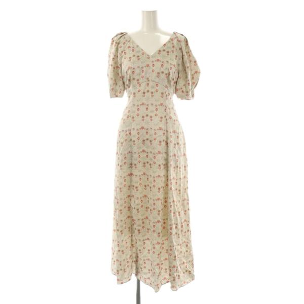 スナイデル SNIDEL × ウィリアムモリス Williammorris ナロープリントワンピース...