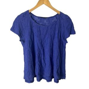 ラフェットデタバサ 半袖カットソー デザインカットソー Tシャツ カットソー 32 ブルー■SH レディース