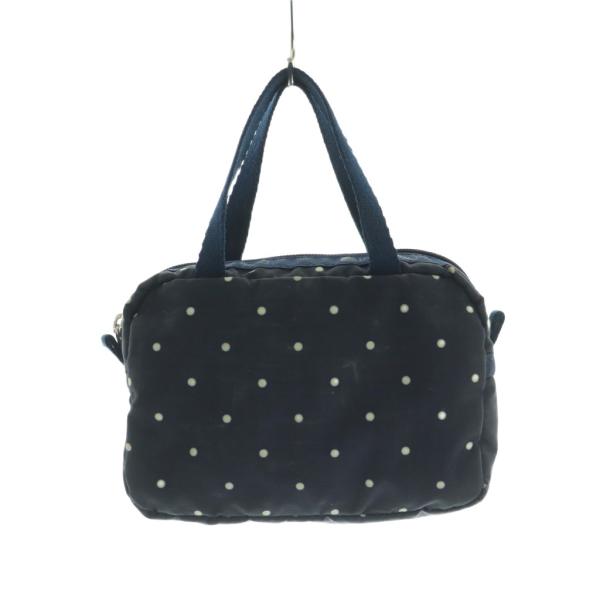 レスポートサック LesportSAC MICRO BAG ポーチ ドット柄 ネイビー 紺 /MI ...