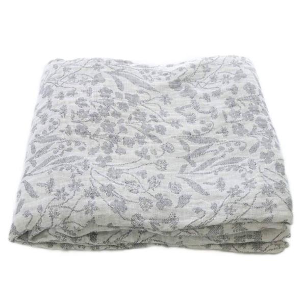 ラプアン カンクリ LAPUAN KANKURIT リネン ブランケット 150×260cm グレー...