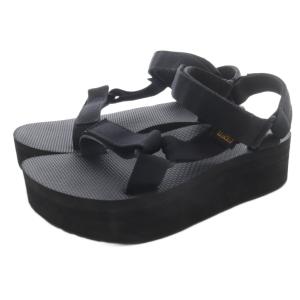 テバ Teva FLATFORM UNIVERSAL サンダル ストラップ 23cm 黒 ブラック1008844 /SR ■SH レディース