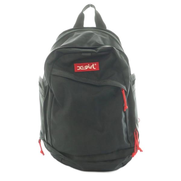 エックスガール x-girl × ニューエラ NEWERA リュックサック バックパック 黒 ブラッ...