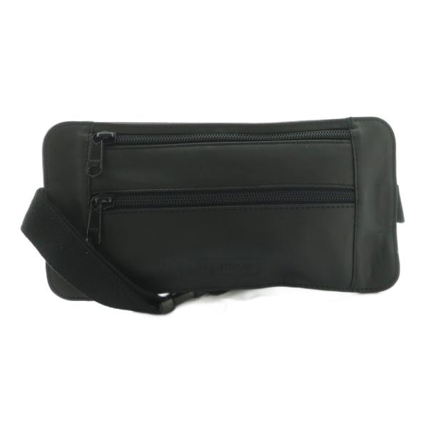 シュプリーム SUPREME 19SS Leather Waist Shoulder Pouch B...