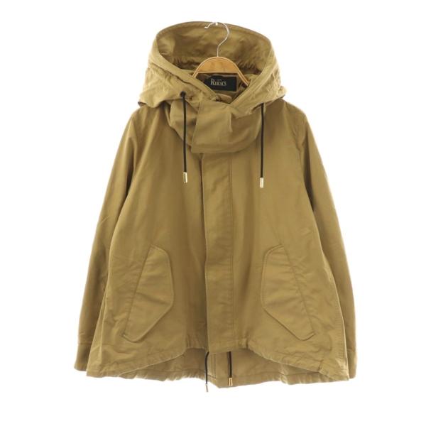 ザ リラクス THE RERACS ショートモッズコート ブルゾン ジャケット 38 ベージュ /D...