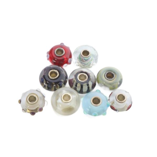 トロールビーズ TROLLBEADS 925 LAA ビーズ 9点 セット アクセサリー マルチカラ...