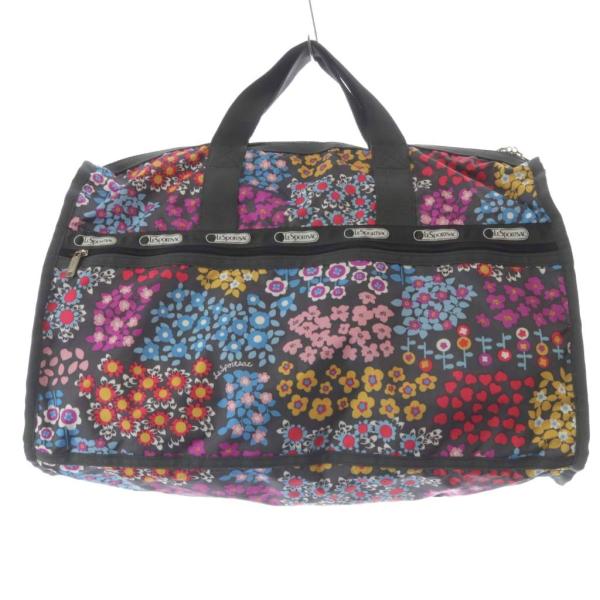 レスポートサック LesportSAC ナイロン ハンドバッグ ボストンバッグ グレー /SR レデ...