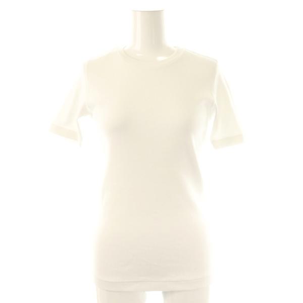 オーラリー AURALEE ×イエナ IENA LUSTER リブTシャツ カットソー 1 ホワイト...