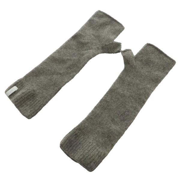 エヴァムエヴァ evam eva ヴィー vie アームウォーマー カバー カシミヤ グレー V00...