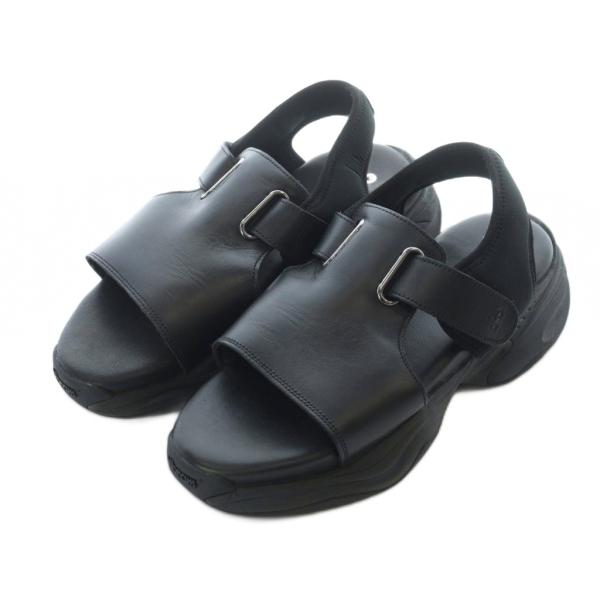 オーエーオー OAO MONOLITH モノリス ストラップ サンダル 27cm 黒 ブラック ■A...