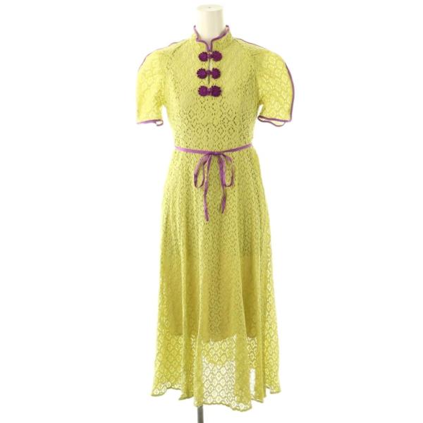 リリーブラウン Lily Brown × KEITA MARUYAMA 23SS レースチャイナワン...