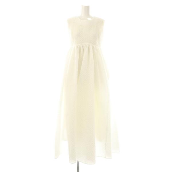 未使用品 ブルレア BLUELEA Jacquard long dress ドレス ワンピース ロン...