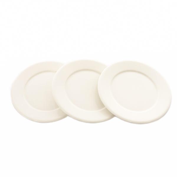 イッタラ iittala お皿 プレート 3枚セット 白 ホワイト /SR レディース