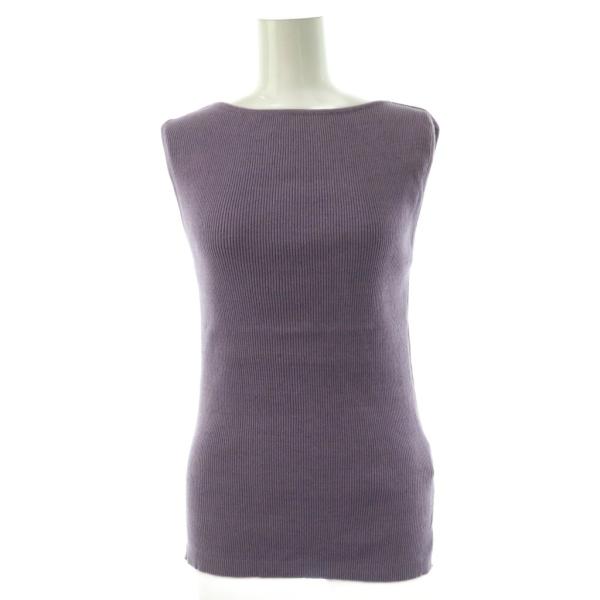 オーラリー AURALEE EXCLUSIVE RIB BOAT NECK SLEEVELESS ノ...