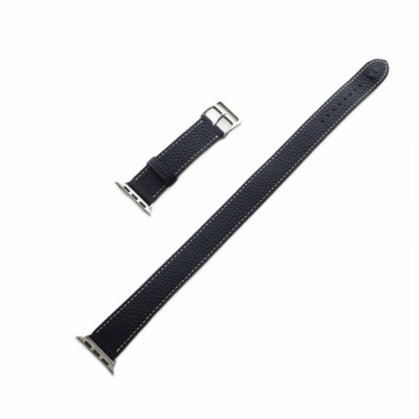 ボナベンチュラ BONAVENTURA アップルウォッチレザーバンド ベルト 紺 ネイビー /MI ...