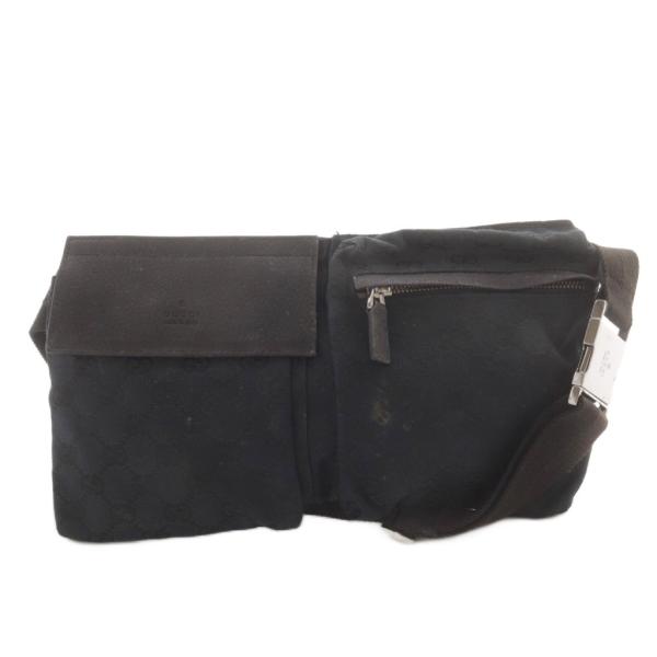 グッチ GUCCI ウエストポーチ ボディバッグ ショルダーバッグ ワンショルダー 斜め掛け GGキ...