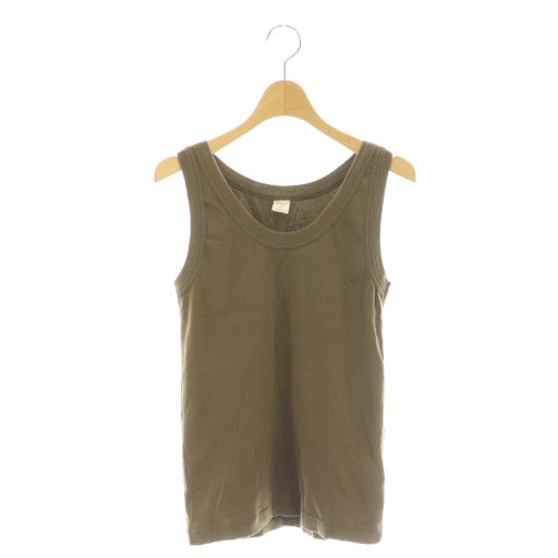 ジチピ gicipi タンクトップ カットソー ノースリーブ 1 ブラウン /DF ■OS レディー...