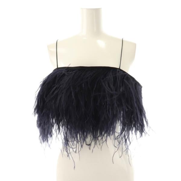 オーディナリージョイ ORDINARY JOY 24AW Feather Bustier ビスチェ ...