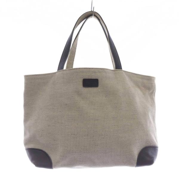 ゲンテン genten キャンバス トートバッグ ハンドバッグ 黒 ブラック ベージュ /SR レデ...
