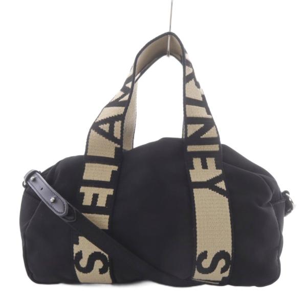 ステラマッカートニー ステラロゴ ミニ ボストン バッグ トートバッグ ショルダーバッグ 2way ...