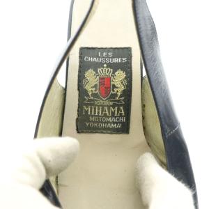 ミハマ MIHAMA バックベルトパンプス ラ...の詳細画像5