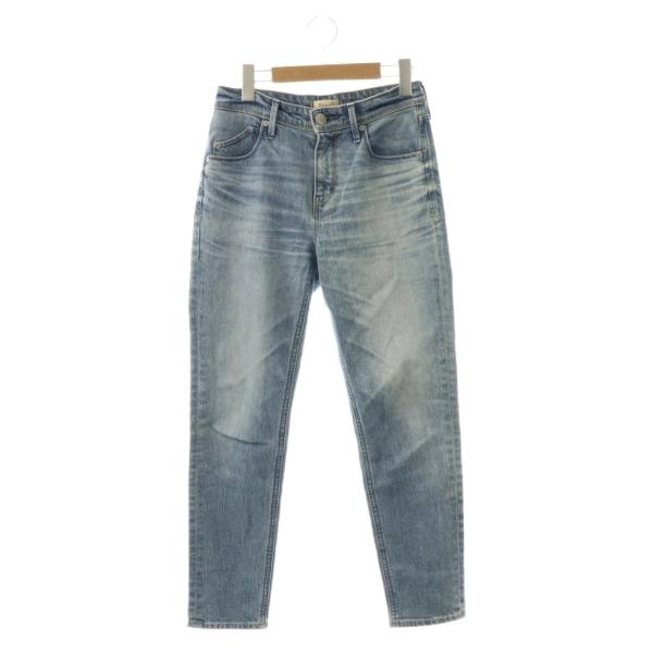 ヤヌーク YANUK イエナ別注 23SS RUTH スリムテーパード デニム パンツ 24 ライト...