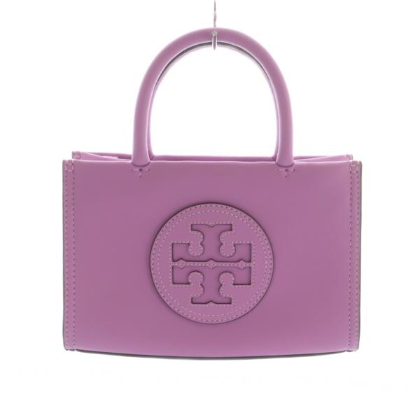 トリーバーチ TORY BURCH ERA BIO MINI TOTE BAG ミニトートバッグ 紫...