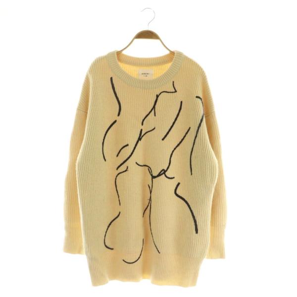 アメリヴィンテージ Ameri VINTAGE NUDE LINE KNIT ニット セーター 長袖...