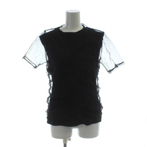 アメリヴィンテージ Ameri VINTAGE SHIRRING SHEER LAYERED TEE...