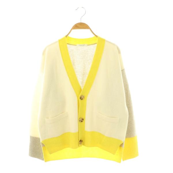 マカフィー MACPHEE トゥモローランド 24AW NZ LAMB 9G Vネックカーディガン ...