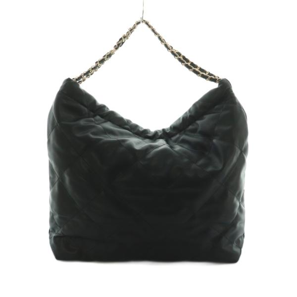 未使用品 スローブ イエナ 25AW キルティングバッグ トートバッグ フェイクレザー F 黒 25...