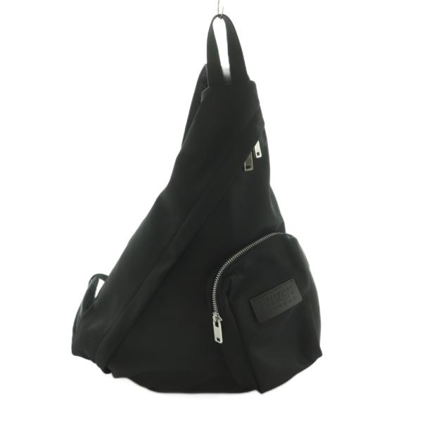 エムエムシックス メゾンマルジェラ 25AW ジャパニーズ ナイロンスリングバッグ ボディバッグ 黒...