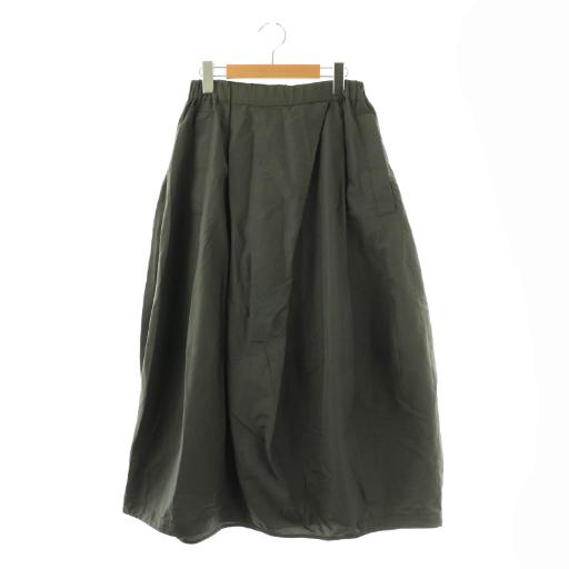 ナゴンスタンス nagonstans MAT SHELL アシンメトリーフレアスカート ロング M ...