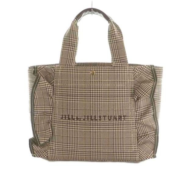ジルバイジルスチュアート JILL by JILLSTUART ハンドバッグ フリル チェック柄 F...