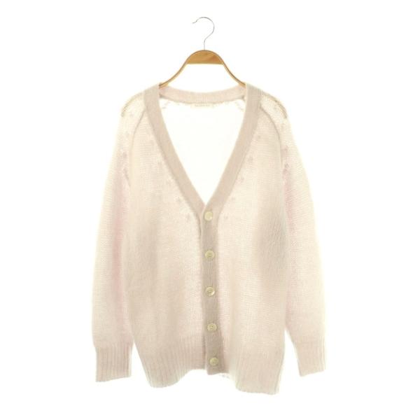 ギャルリーヴィー GALERIE VIE トゥモローランド 24AW キッドモヘヤ Vネックカーディ...