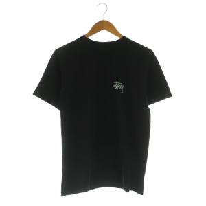 ステューシー STUSSY Built inUSA Pigment Dyed Tシャツ カットソー 半袖 コットン S 黒 /NR ■OS ■SH メンズ