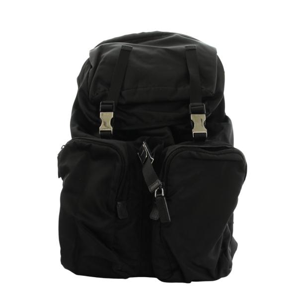 プラダ PRADA テスート tessuto リュックサック バックパック ナイロン 黒 ブラック ...