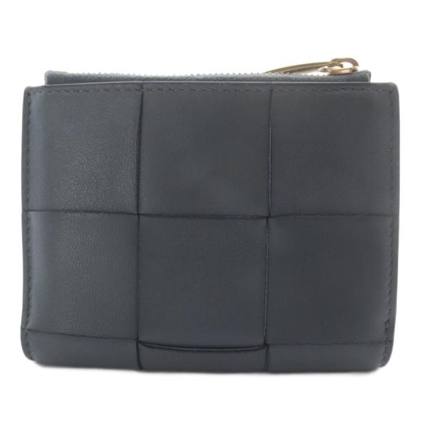 ボッテガヴェネタ BOTTEGA VENETA カセット マキシイントレチャート 財布 二つ折り レ...